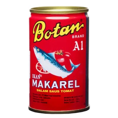 Botan Sarden Mackerel Saus Tomat Kaleng 155 g