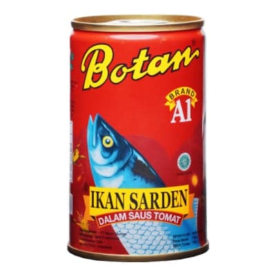 Botan Sarden Saus Tomat Kaleng 155 g
